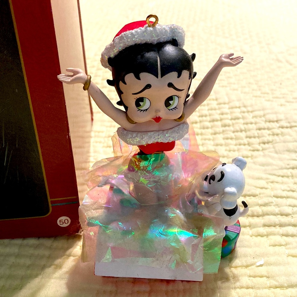 Christmas Betty Boop ornament